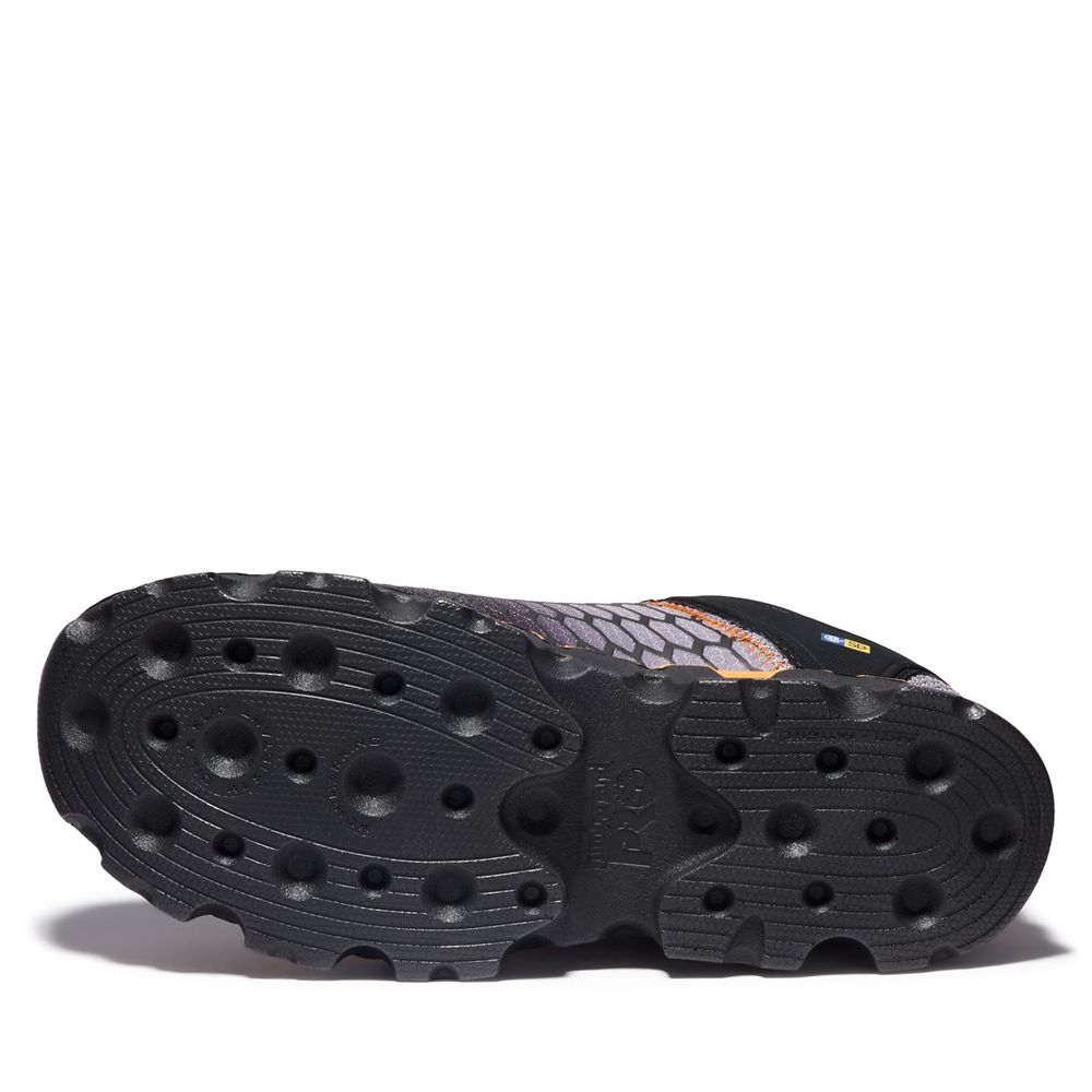 Pantofi De Lucru Timberland Barbati Gri/Negrii - Pro® Powertrain Sport Alloy Toe Sd - Romania - ZFXE